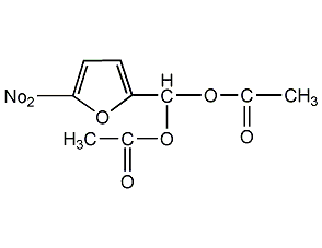 5-硝基-2-糠醛二酯結(jié)構式